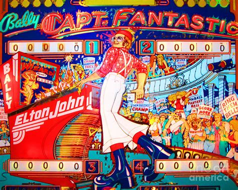 Yeah, it's a movie, i know, and fantastic is right there in the title. Elton John Captain Fantastic Arcade Pinball Machine ...