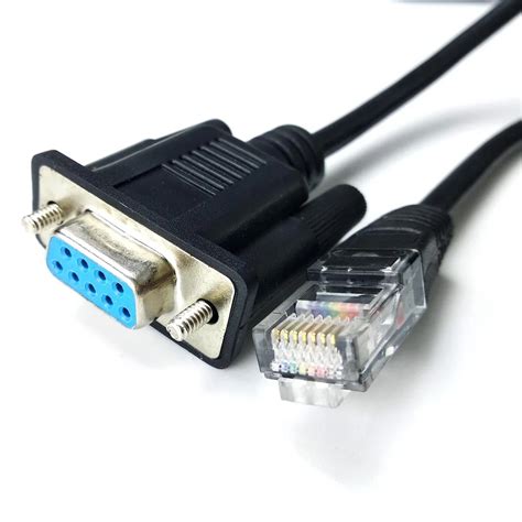 Cable De Serie Db9 Rs232 A Rj45 Para Enrutadores Ethernet De Apple