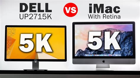 5k Dell Monitor Vs 5k Imac The Highest Resolution Displays In The
