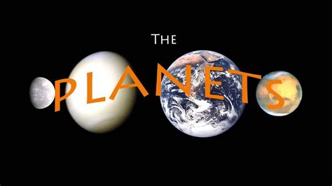 Planets In Our Solar System For Kids Kids Learning Videos Youtube