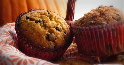 Muffins au potimarron chocolat et épices