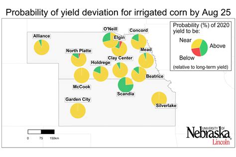Corn Yield Forecasts As Of August Cropwatch University Of