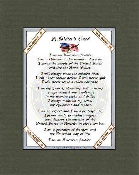 Us Army Infantry Creed