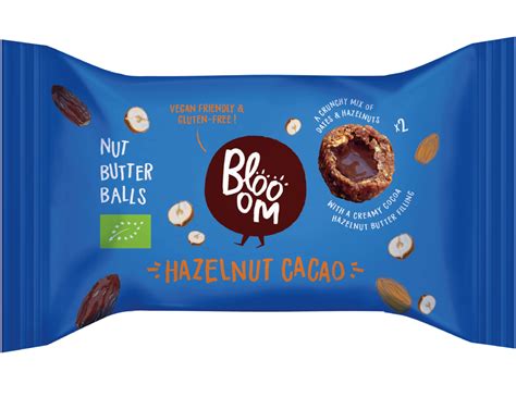 Blooom Hazelnut Cacao Nut Butter Balls