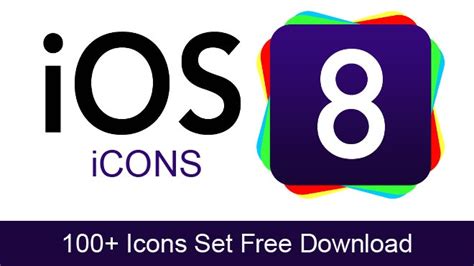 100 Ios 8 Icons Set Free Download