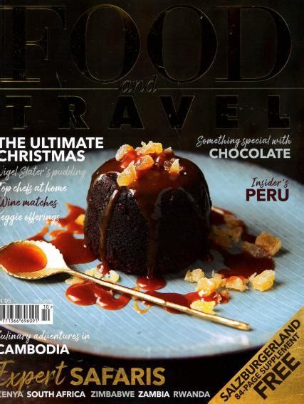 Food And Travel Magazine Subscription