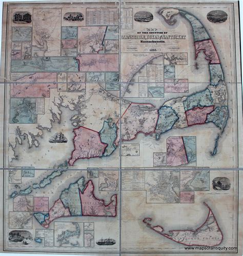 Antique Maps And Charts Original Vintage Rare Historical Antique