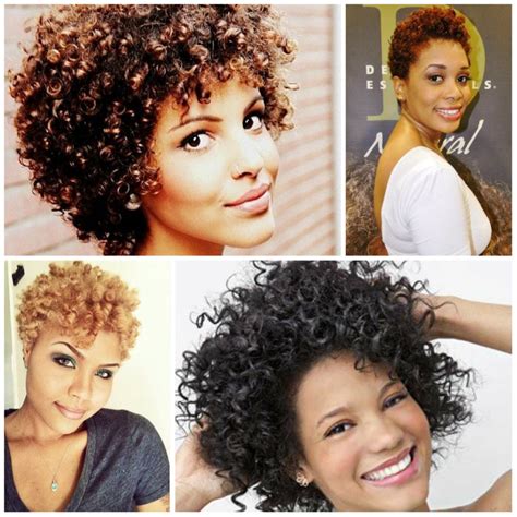 2021 Trendy Short Natural Afro Curls 2021 Haircuts