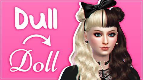 The Sims 4 Create A Sim Dull To Doll Youtube