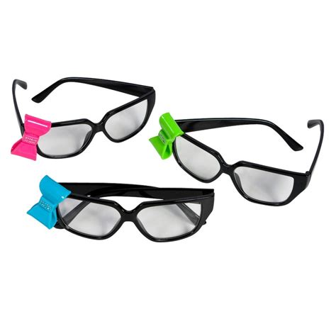 Black Nerd Glasses With Bow Nerd Glasses Nerdy Glasses Funky Glasses