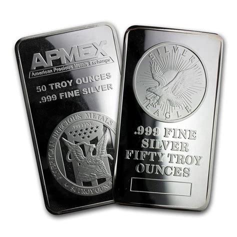 Buy 50 Oz Silver Bar Secondary Market Apmex