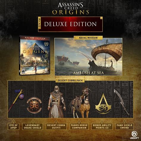 Assassin S Creed Origins Deluxe Edition Playstation Disc Original