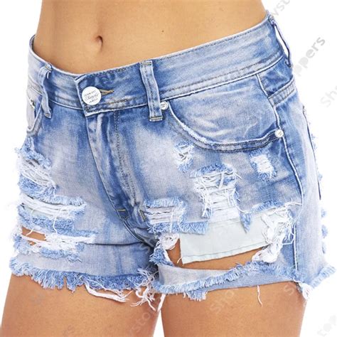 Buy 2017 Summer High Waist Denim Shorts Women Fashion Tassel Ripped Loose Short