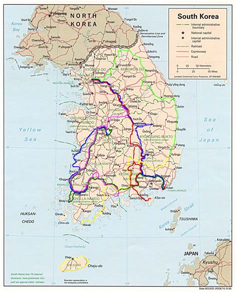 South Korea Road Map
