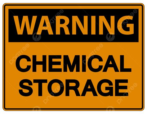 Hazard Warning Signs Vector Design Images Warning Chemical Storage