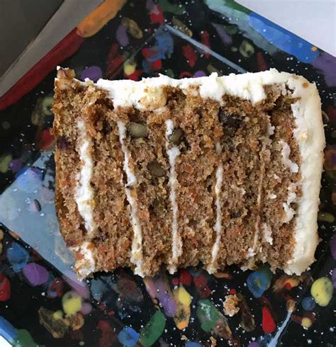 Serve as a sweet treat with a cup of tea any time of the day. Six Layer Carrot Cake - Cookie Madness