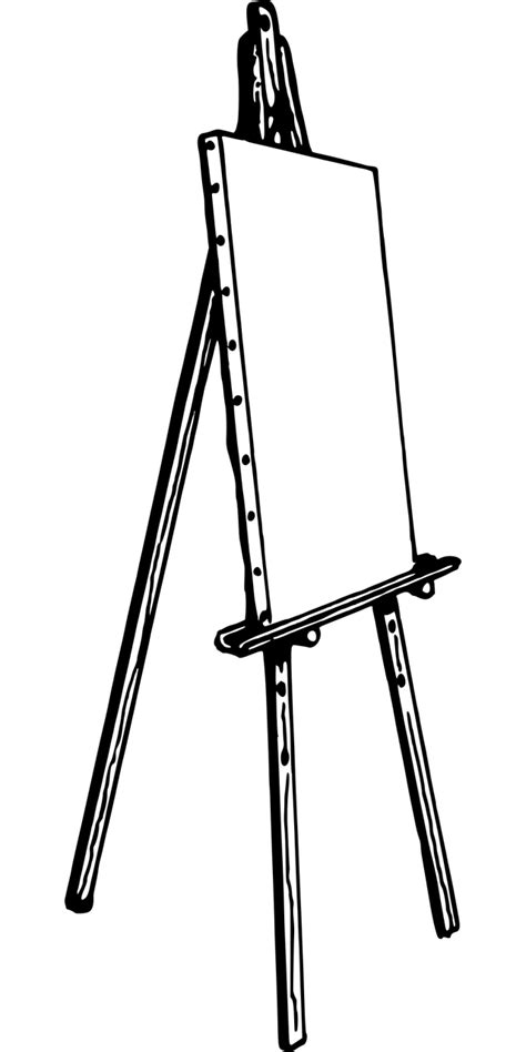 Art Easel Frame Paint Painting Png Picpng