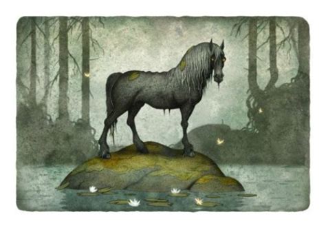A Treacherous Water Horse In Scandinavian Mythology It Transforms