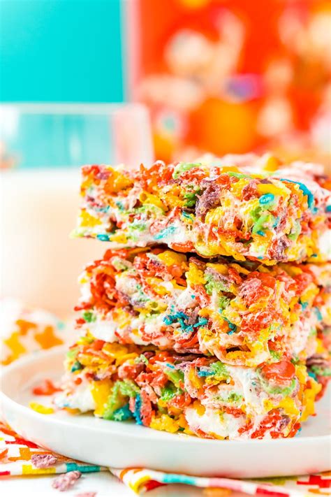 Rice Krispie With Fruity Pebbles Treat Recipe