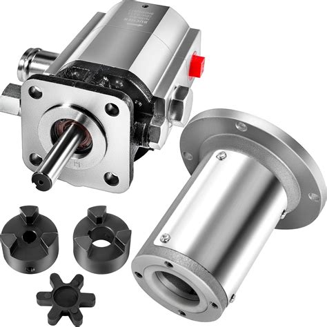 Amazon.com : VEVOR Hydraulic Wood Splitter Pump, Aluminum 2-Stage Log