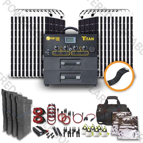 Titan Solar Generator 2000w Solar Kit For Rvs Practical Preppers