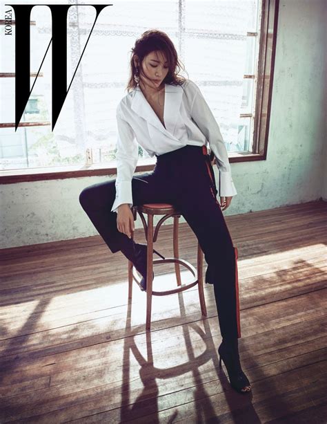 Claudia Kim W Magazine December Issue ‘15 Korean Photoshoots
