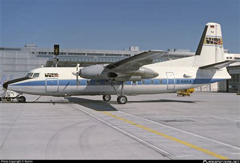 D Baka Wdl Aviation Fokker F27 100 Friendship Photo By Ramin Id 1281129