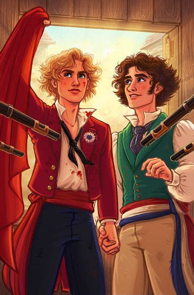 Enjolras And Grantaire In Their Final Moments By Juanjoltaire On
