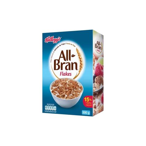 Caja Cereal All Bran Flakes Econopack De 110 Grs Con 14 Piezas Kelloggs