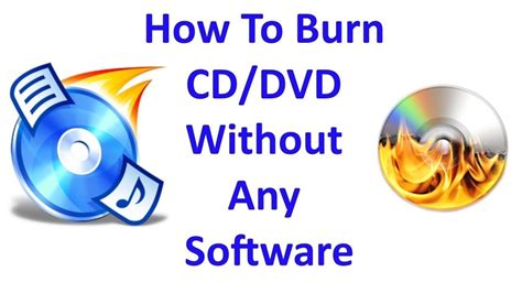 How To Burn A Dvd Any File And Video Without Any Software Youtube