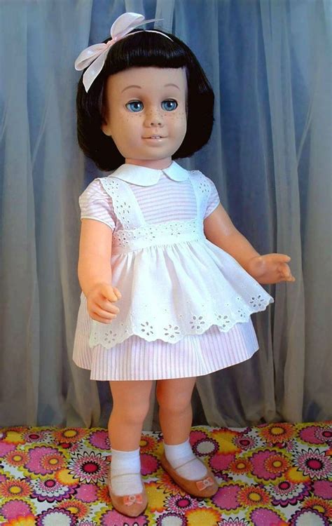 chatty cathy doll value 1960 talking vintage chatty cathy doll original peppermint pink dress
