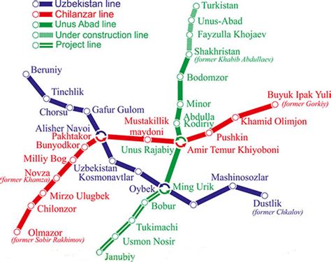 Tashkent Metro Pictures History And Map Of Tashkent Subway