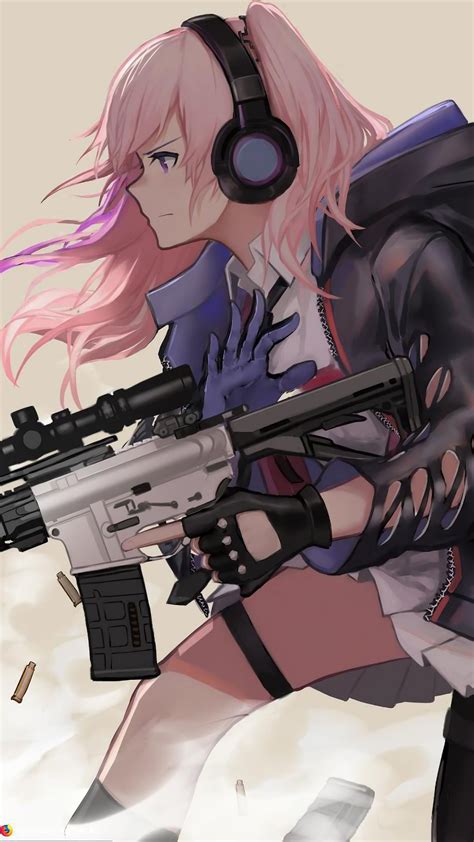 Anime Girls Frontline Guns Sniper Rifle K Wallpaper Girls Sexiz Pix