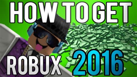 Roblox How To Get Free Robux 2016 Youtube