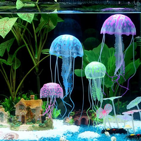 2018 Hot New Glowing Effect Fish Tank Decor Aquarium Artificial