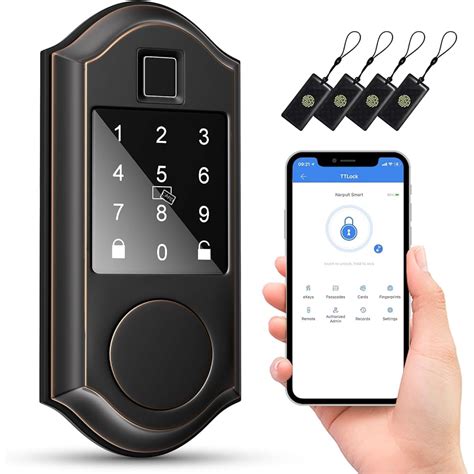 22mo Finance Narpult Smart Lock Electronic Smart Deadbolt Keyless
