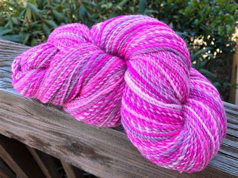 Handspun Yarn For Weavingknittingcrafting Etsy