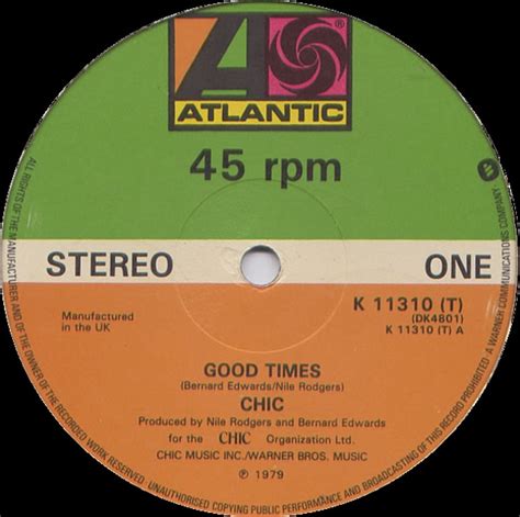 Chic Good Times 1979 Vinyl Discogs