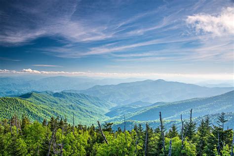 Clingmans Dome View Simply Stunning Smoky Mountain Trails Smoky