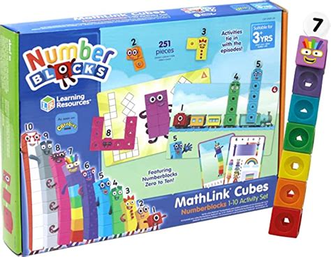 Kit Dactivités De Cubes Mathlink Numberblocks 1 à 10 De Learning