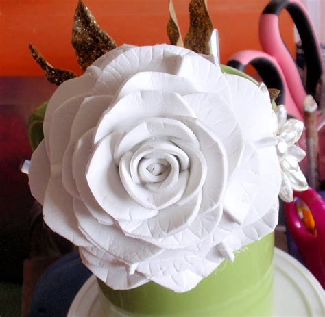 How To Make Foam Flower Diy Tutorial Foam Rose 2