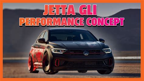 Volkswagen Unveils The Jetta Gli Performance Concept