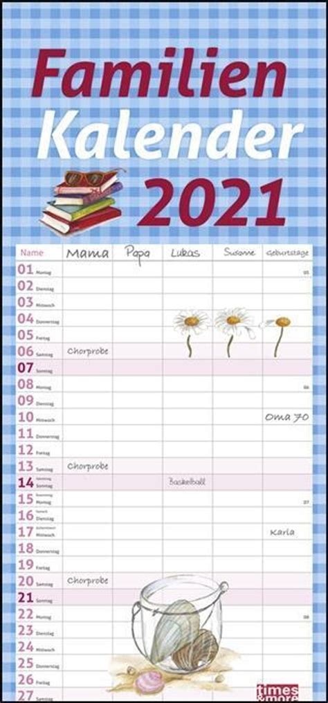 Familienkalender 2021 Kalender Bei Weltbildde Bestellen