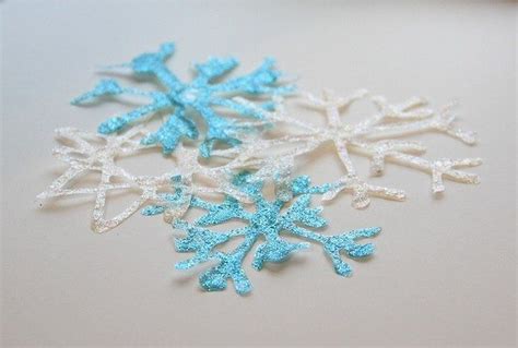 Glittered Glue Snowflakes Snowflake Craft Snow Flakes Diy Frozen Crafts