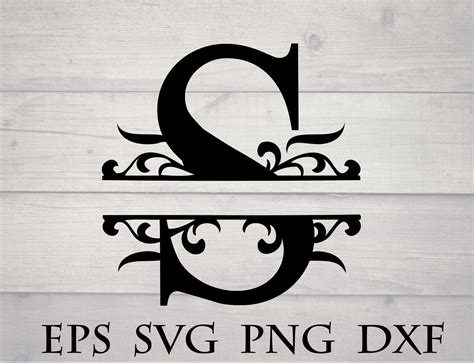 Initials In Monogram Svg - Layered SVG Cut File