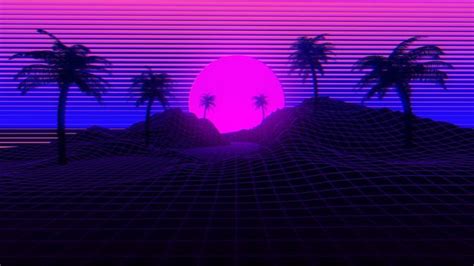 Synthwave Retro Poster | Vaporwave wallpaper, Retro poster, 2048x1152