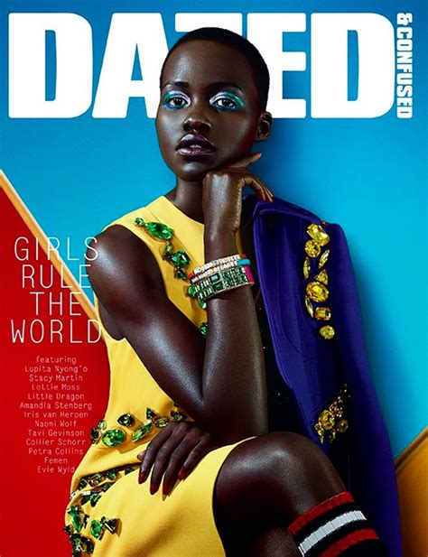 Lupita Nyong O Graces Her Flawless Beauty On Dazed Confused Girls