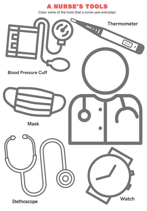 Blood Pressure Coloring Pages