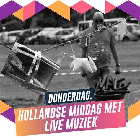 Hollandse Middag Met Live Muziek Meifestival Wijk Aan Zee