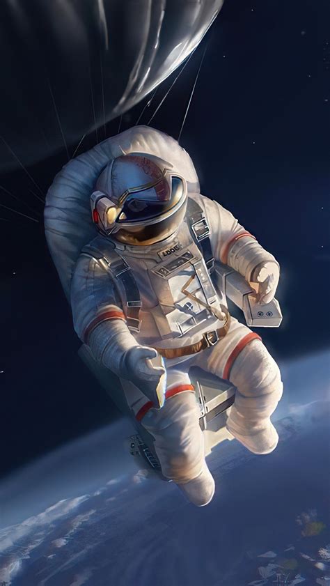 Astronaut Up The Earth Wallpaper 4k Ultra Hd Id5272